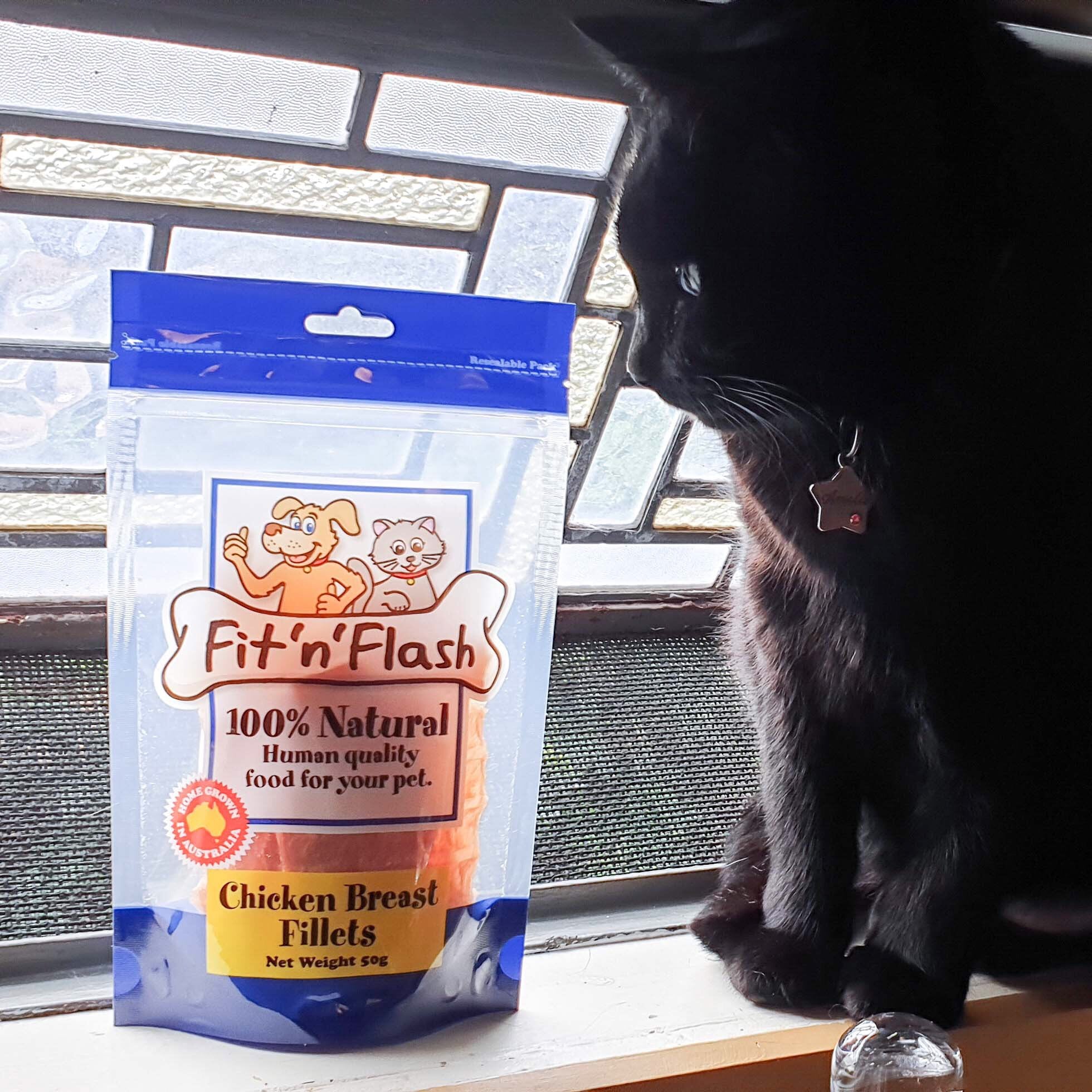 100% Natural AU Human Quality Chicken Breast Fillet Kitty Treats