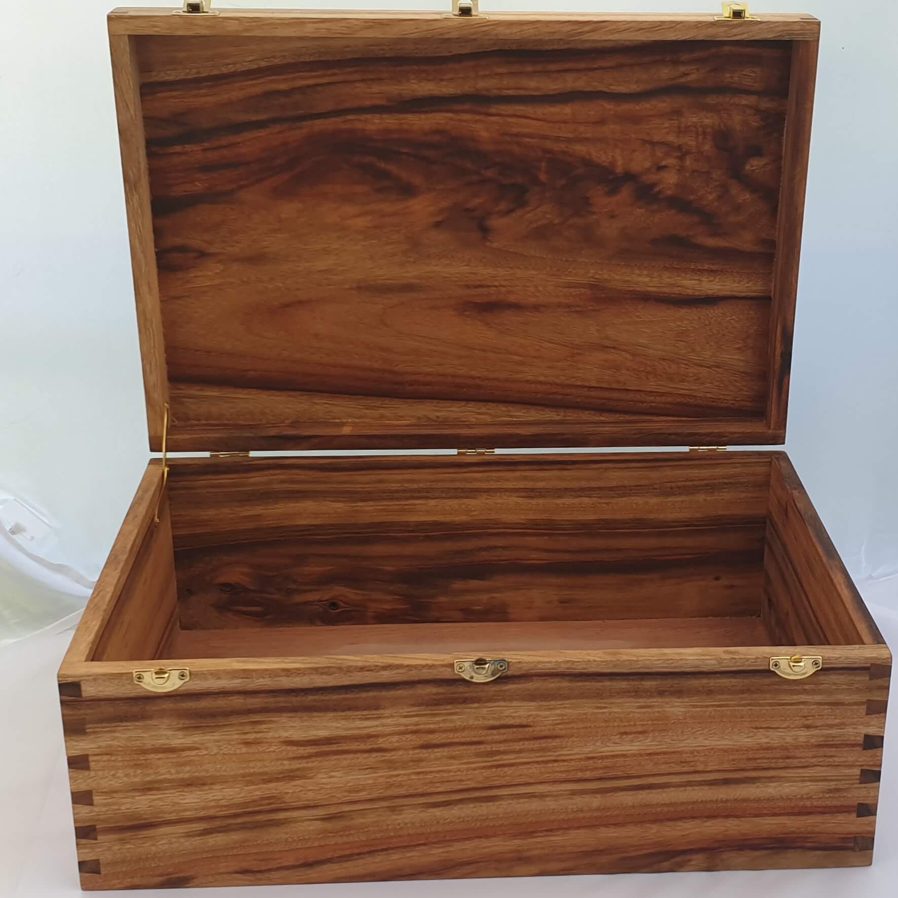 Handmade Australian Crafted Timber 'Keepsakes' Kitty Storage Box