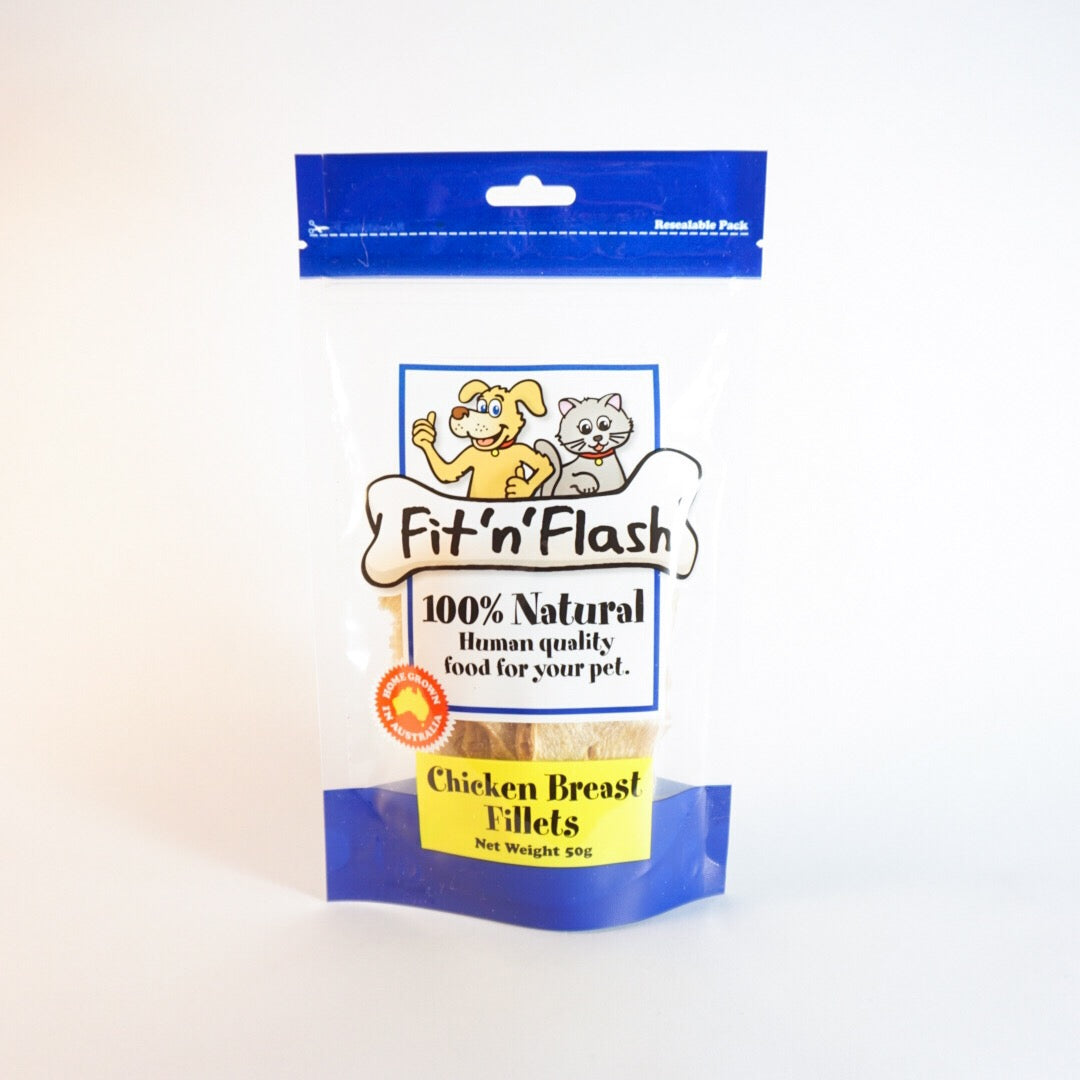 100% Natural AU Human Quality Chicken Breast Fillet Kitty Treats
