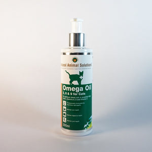 Natural Animal Solutions Omega Oil 3, 6 & 9 for Cats Heath and Wellness