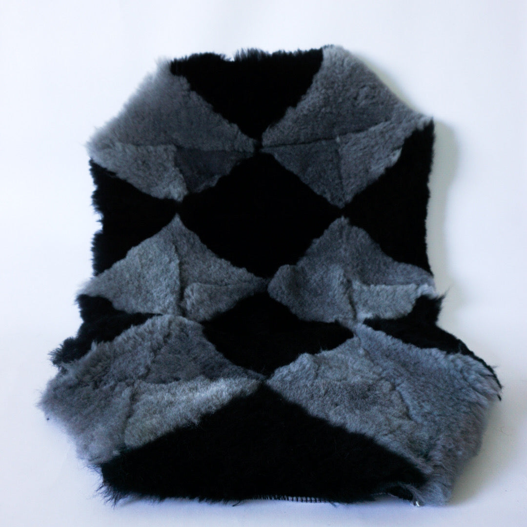 Pure Australian Sheepskin Wool Kitty Bedding Plush Fleece for Small Pet.