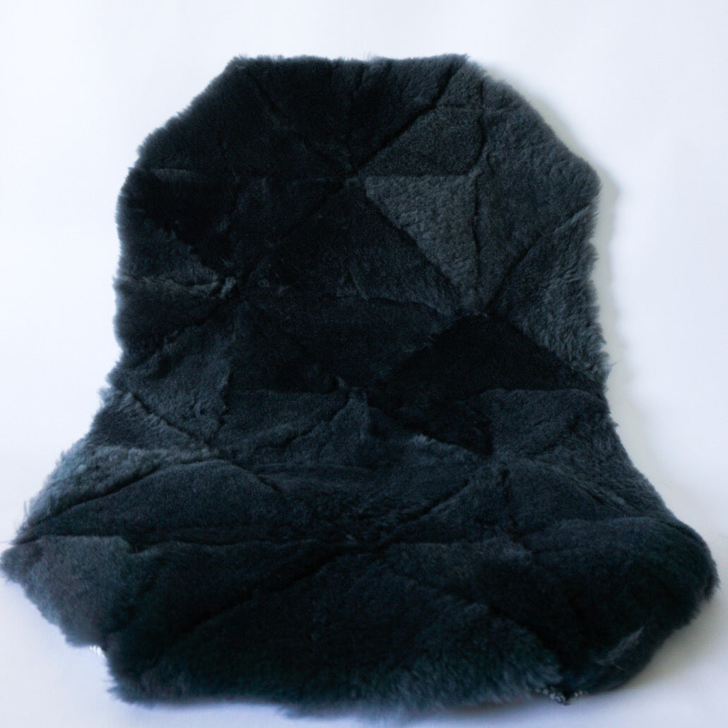 Pure Australian Sheepskin Wool Kitty Bedding Plush Fleece for Small Pet.