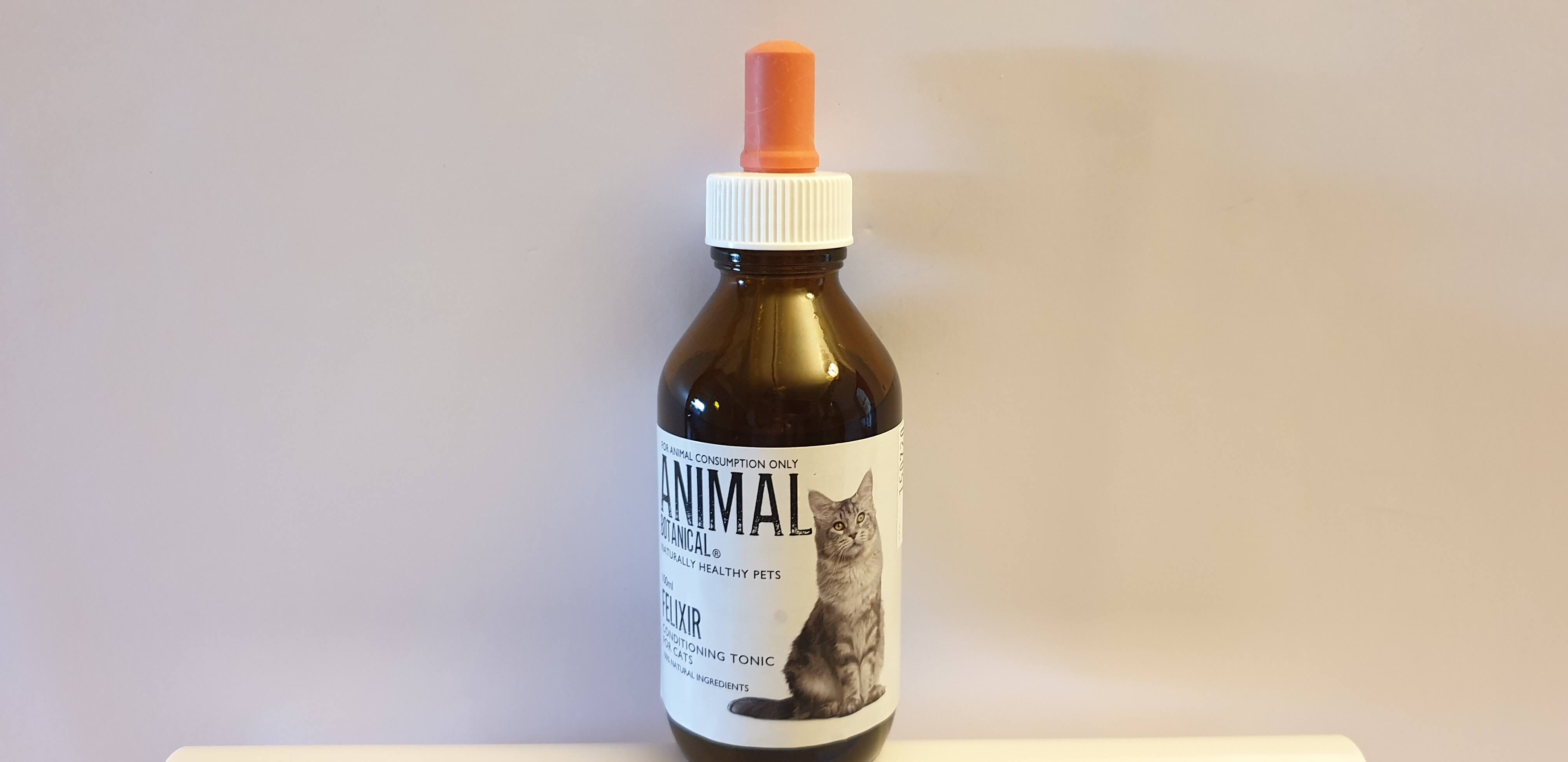 A Conditioning Herbal Tonic for your kitty - Felixir - Furrabulous and Natural.